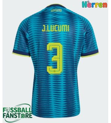 Kolumbien Jhon Lucumi #3 Replik Auswärtstrikot WM 2026 Kurzarm